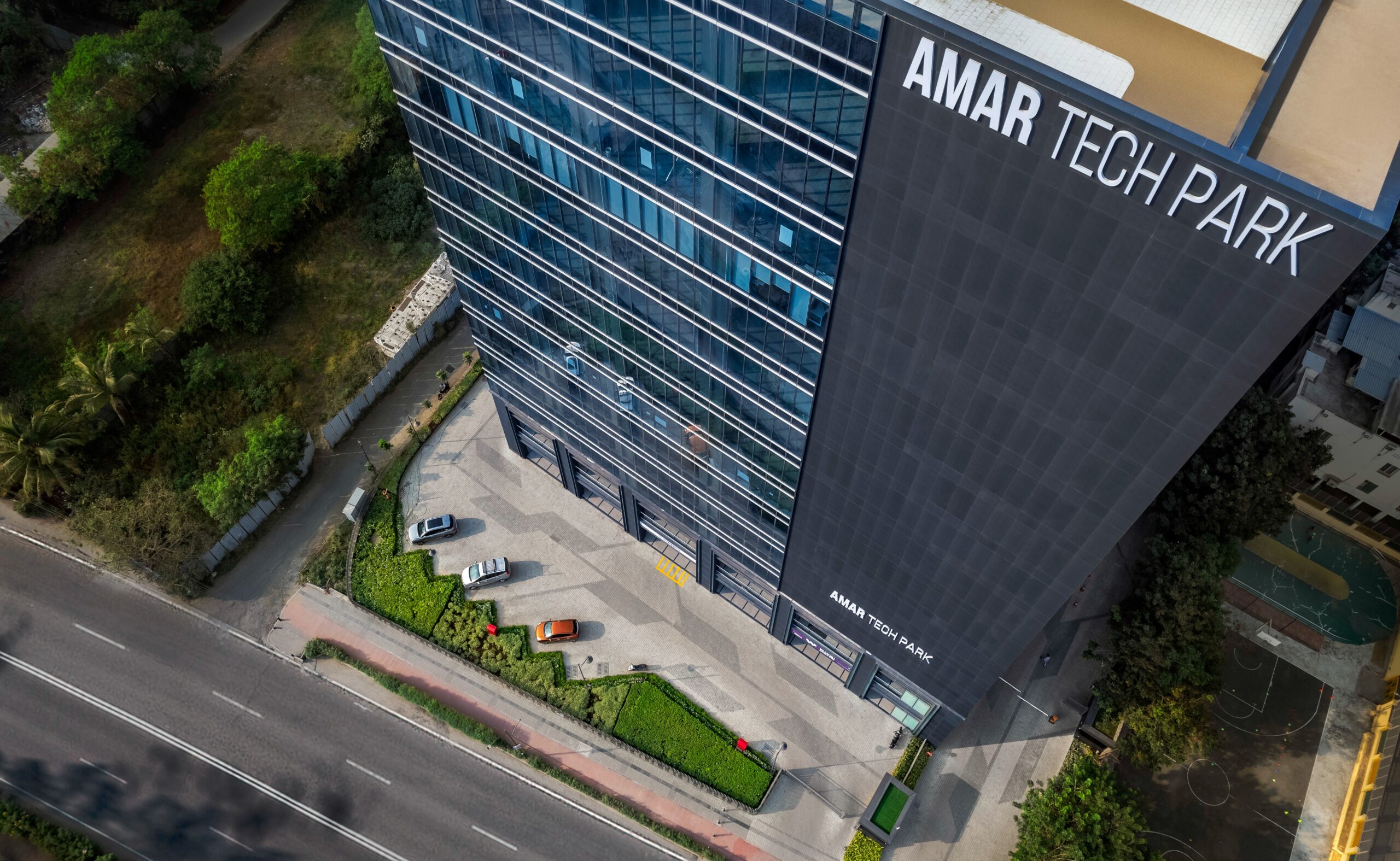 ATP South side Facade Aerial view